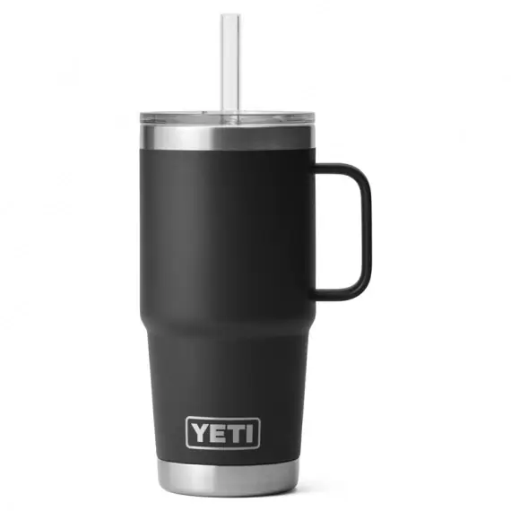 Lage Prijs Yeti Rambler 25 Oz Straw Mug - Black