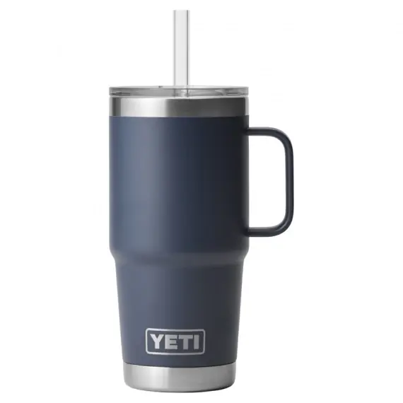 Yeti Rambler 25 Oz Straw Mug - Navy Populair