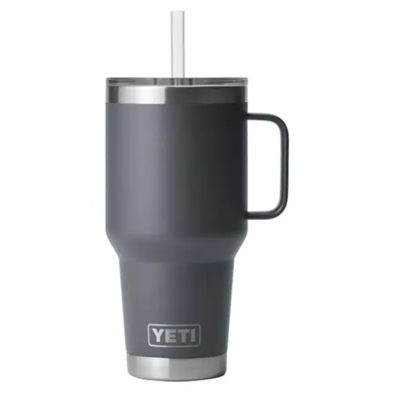 Yeti Rambler 35 Oz Straw Mug - Charcoal Express Levering