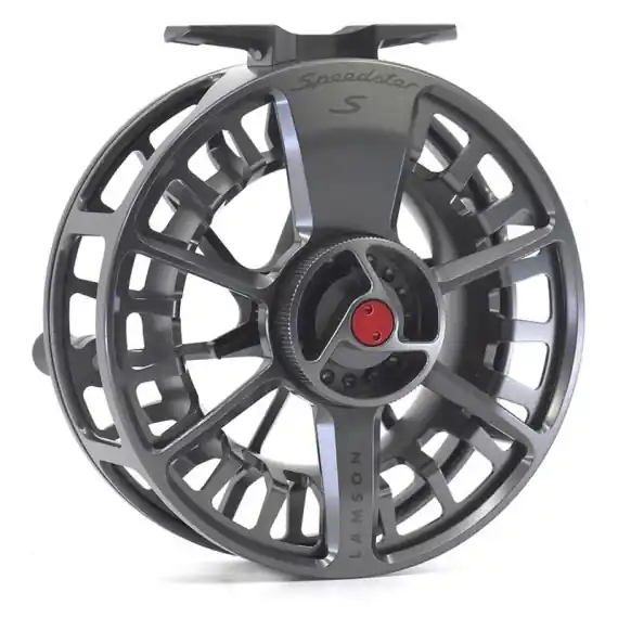 Lamson Speedster S-Series HD Fly Reel Dark Smoke # 6-8 Merkproduct