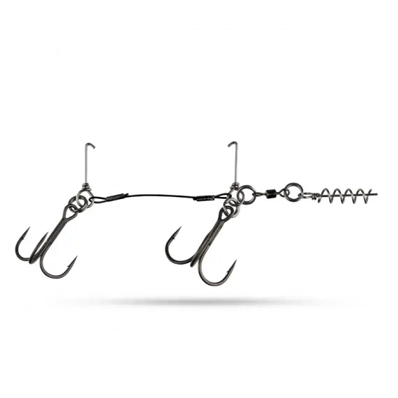 Söder Tackle Belly Stinger 1x7 Titanium - M (#1/0 + #1) Actieprijs