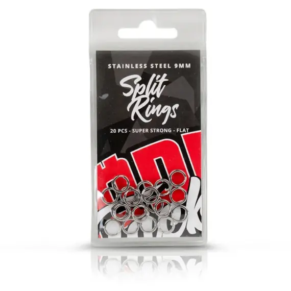 Uitverkoop Söder Tackle Stainless Steel Split Rings 9mm (20pcs)