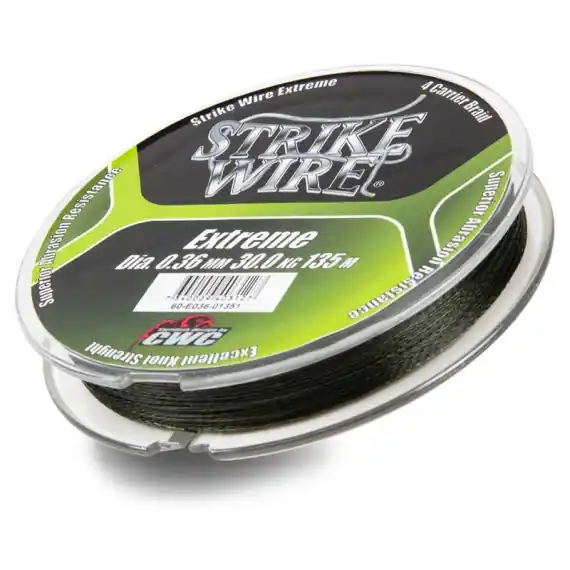 Finale Uitverkoop Strike Wire Extreme 0,36mm/30kg -135m, Moss Green