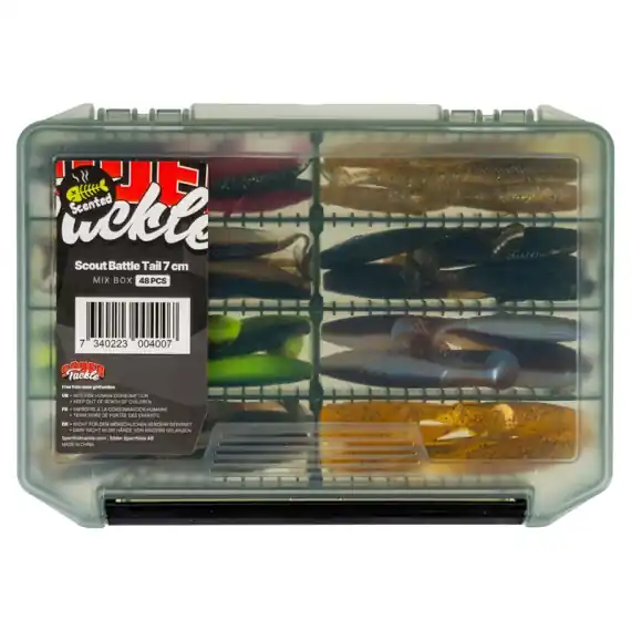 Scout Battle Tail 7cm - Mix Box 48pcs Gratis Retour