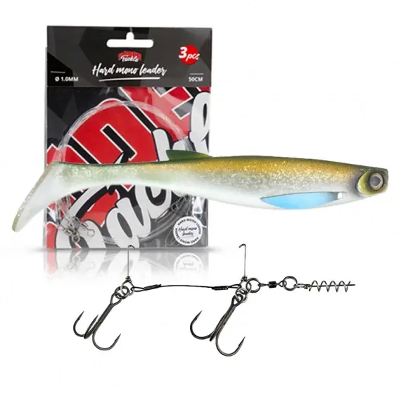 Meest Verkocht Scout Shad 20 Bundle - Black Coated Wire