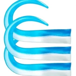 SvartZonker Glide Tail Junior C1 Chartreuse 3-pak Laatste Versie