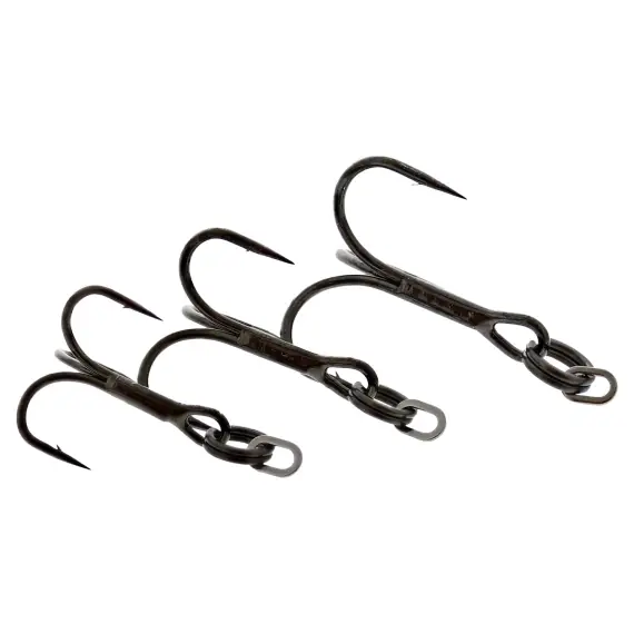 Westin Rigged Seatrout Treble Hooks Black - #4 (5-pack) Seizoensaanbieding