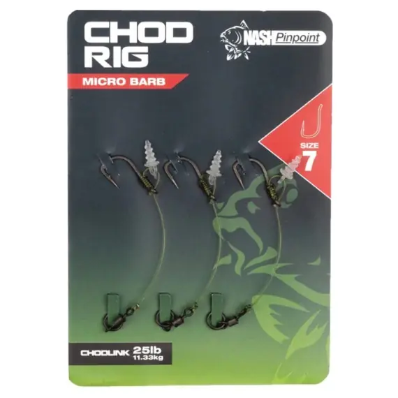 Nash Ready Tied Chod Rig - 6 Hoge Kwaliteit