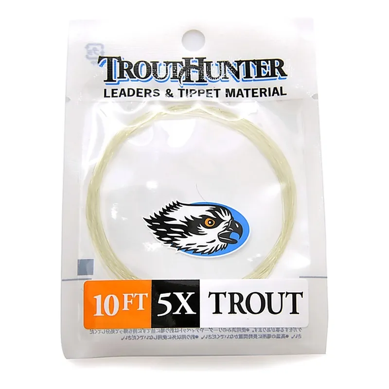 Trout Hunter Nylon Tapered Leader 10ft 0X (0,285 mm) Betaalbaar