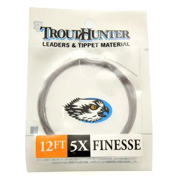 Premium Trout Hunter Finesse Tapered Leader 12ft - 7X - 0,10mm