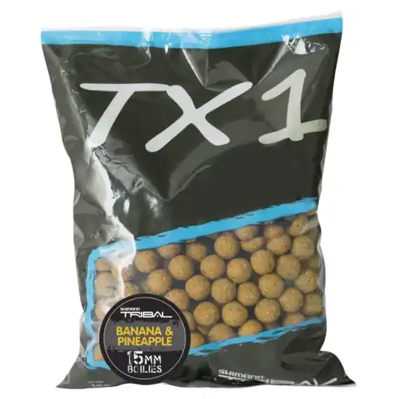 Shimano TX1 Banana & Pineapple Boilies 5kg - 20mm Op = Op