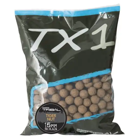 Shimano TX1 Tiger Nut Boilies 5kg - 15mm Koopje