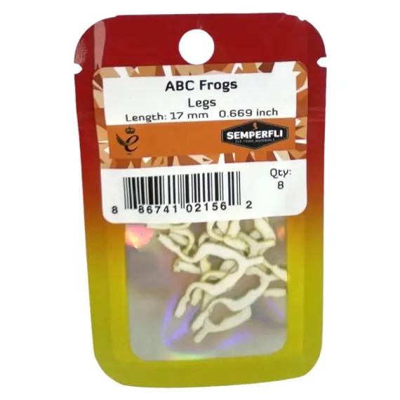 Beperkte Voorraad Semperfli ABC Frog Legs - 17mm