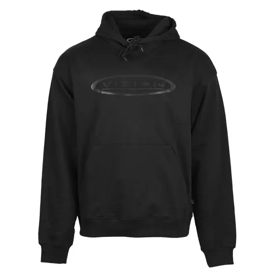 Finale Uitverkoop Vision Fish Oval Hoodie Black - L