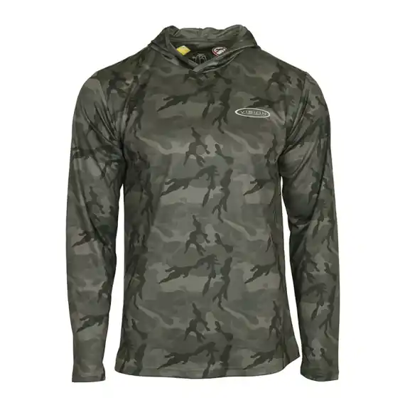 Beste Prijs Vision Bamboo Bug & UV Hoodie Camo - XS
