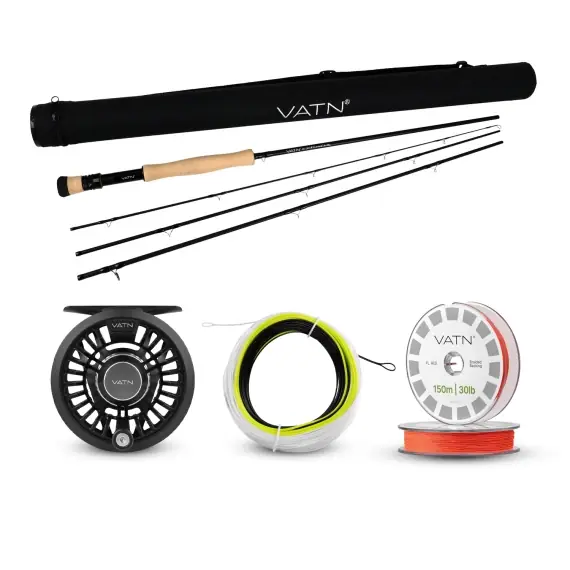 VATN M1 Streamer Flugset - 9' #7 Snelle Levering