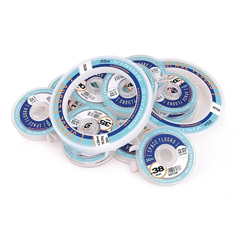 Tijdelijk Beschikbaar Space Fluoro Tippets, 0,90 - 20m