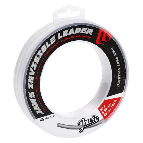 Express Levering Mikado Jaws Invisible Leader Material 50m 0.90mm/45kg