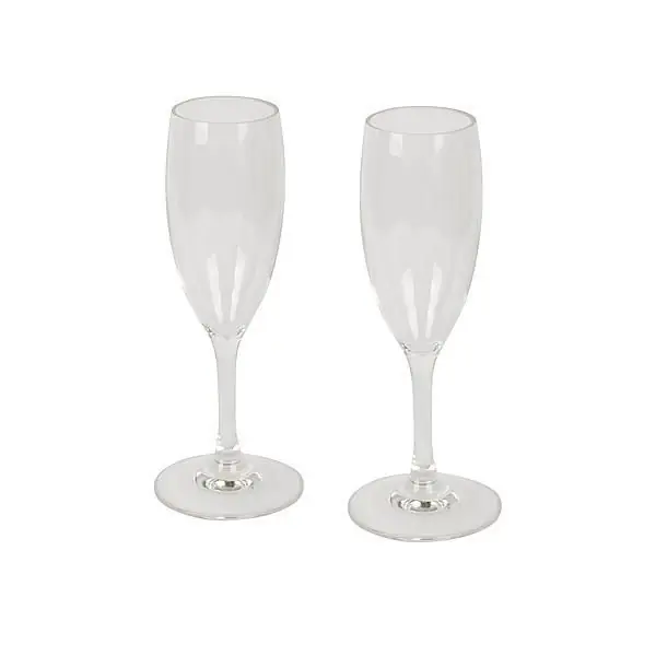 Bo-Camp - Champagneflute - 2 Stuks - 200 ml Rechtstreeks Van De Fabrikant