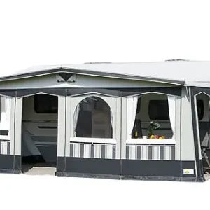 Superprijs Voortent DWT Atelier Chalet - Petluifel voorzijde