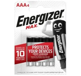 Direct Verzonden Energizer Max AAA Batterijen