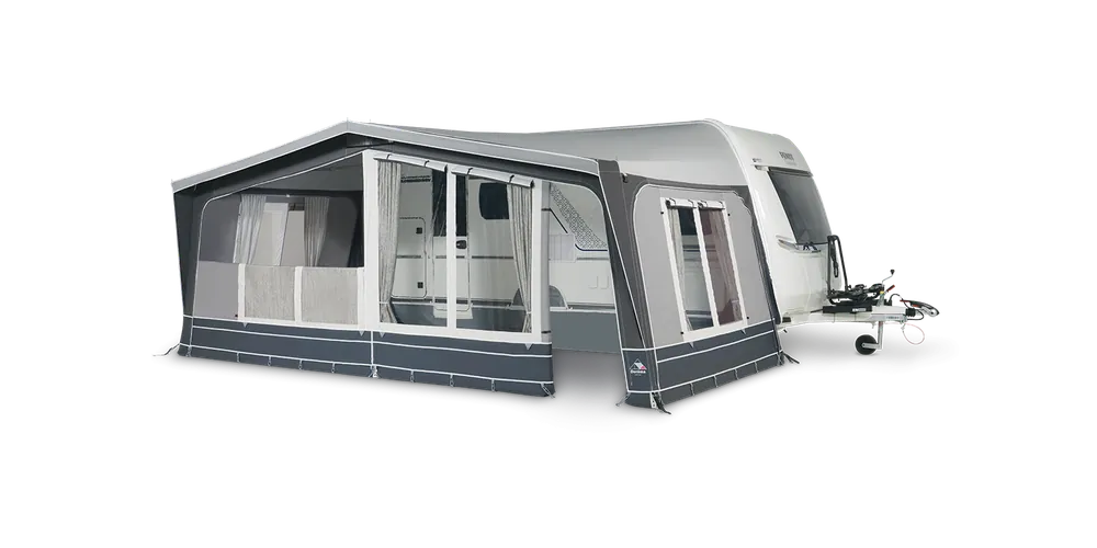 Voortent Doréma Diamond XL 300 De Luxe incl. staal frame Meest Verkocht