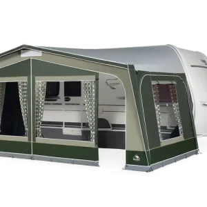 Koop Vandaag Voortent Doréma Monza XL 270 incl. staal frame
