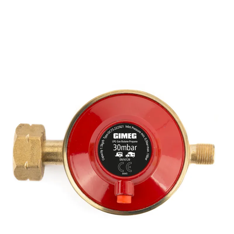 Gimeg gasdrukregelaar afblaasbeveiliging 30 mbar Kombi X 1/4 inch links maximale veiligheid voor jouw installatie Fabrieksprijs