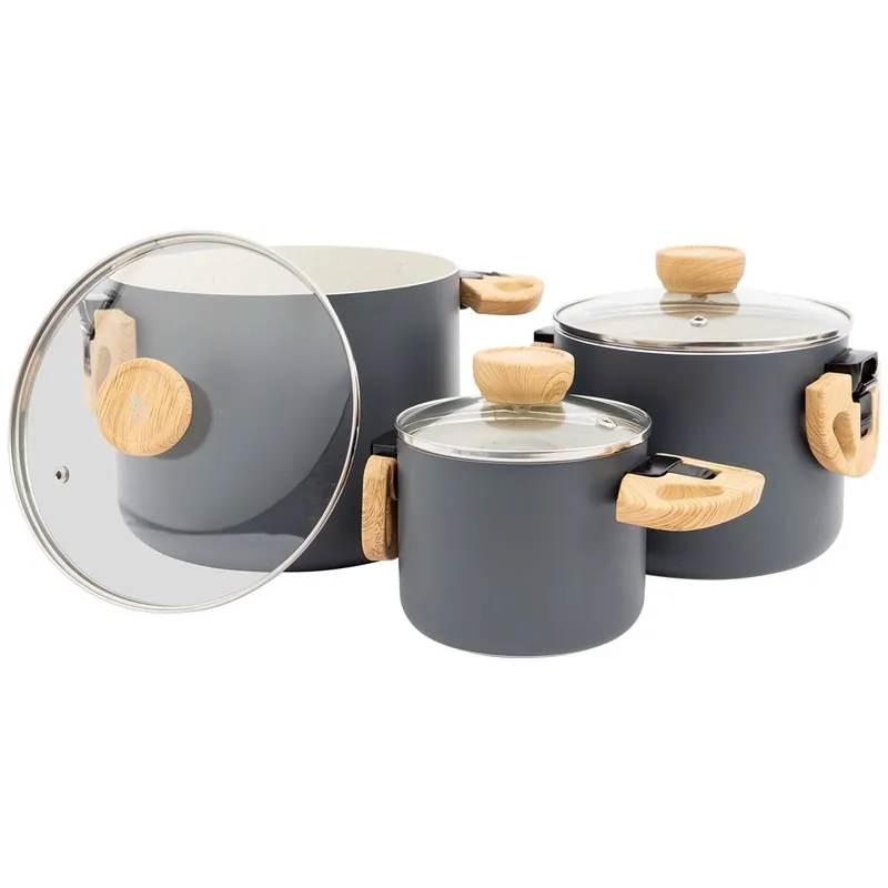 Bo-Camp Urban Outdoor Pannenset Barbican 3-Delig Seizoensaanbieding
