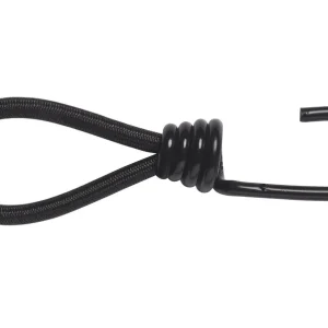 Tentspanner met haak 13 cm - zwart Finale Uitverkoop