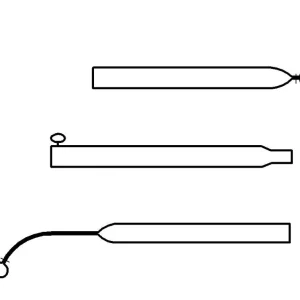 Voortentspanstok Gebogen - 25/22 mm - 210-275 cm - Alu Beste Prijs
