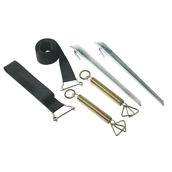 Bo-Camp Stormband set Universeel Clips 2 Stuks Express Levering