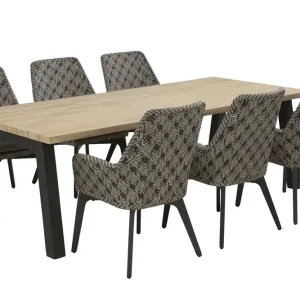 Laatste Versie 4SO Savoy Tuinset 6 personen 240x100cm