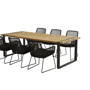 Taste 4SO Athena Tuinset 6 personen 240x100cm Op = Op