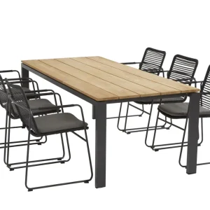 Exclusieve Aanbieding Taste 4SO Elba Tuinset 6 personen 220x95cm