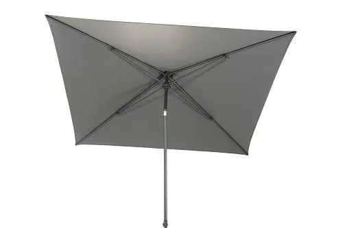 4SO Azzurro parasol 200 x 300 cm mid grey Exclusieve Aanbieding