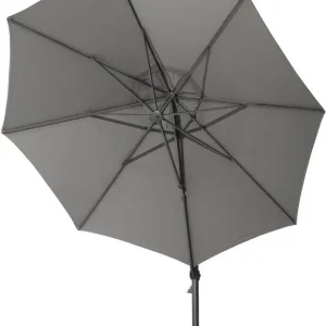 Must-Have 4SO Siesta round parasol Ø 350 cm charcoal