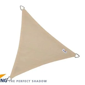 Veilige Betaling Nesling Schaduwdoek Coolfit Gebroken Wit driehoek 3,6m