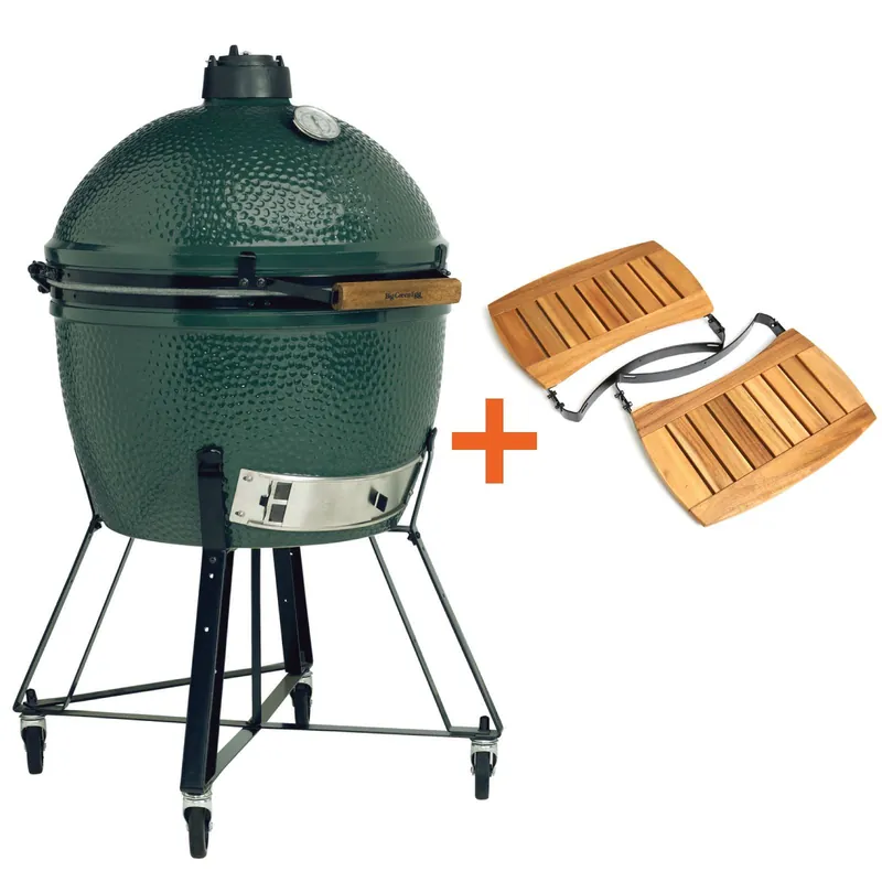 Direct Verzonden Big Green Egg XLarge incl. Nest & Acacia Egg Mates