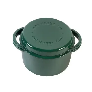 Veilige Betaling Big Green Egg Green Dutch Oven - Rond