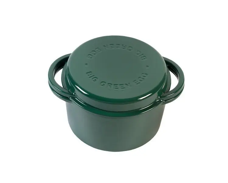 Veilige Betaling Big Green Egg Green Dutch Oven - Rond