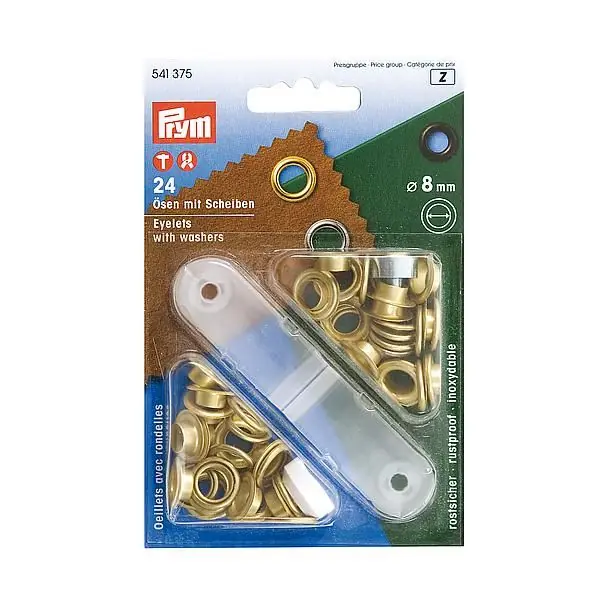 Actieprijs Prym Zeilringen Messing Ø8 mm 24 Stuks