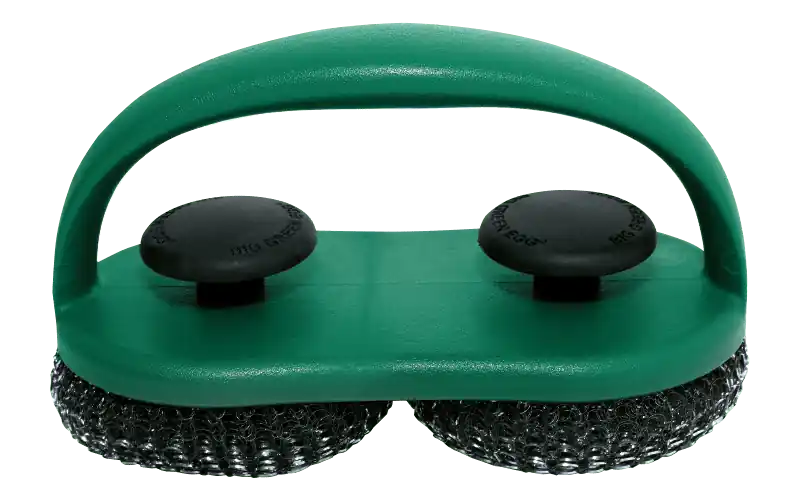Uitverkoop Big Green Egg Dual Brush Grid Scrubber