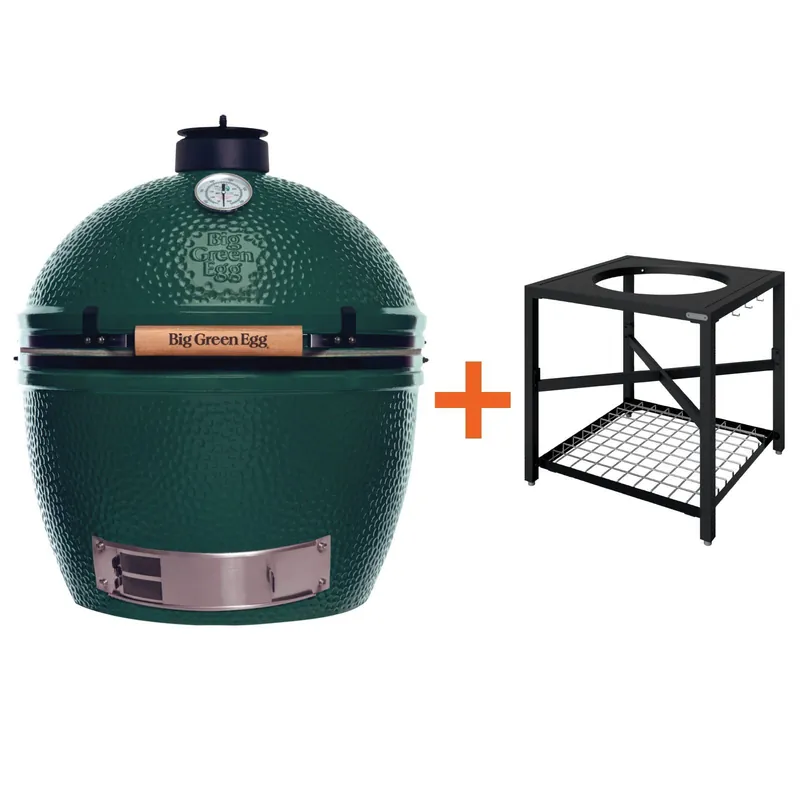 Big Green Egg XLarge incl. Egg Frame Beperkte Voorraad
