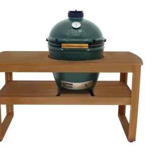 Koop Online Big Green Egg Eucalyptus Houten Tafel (excl. wielen)
