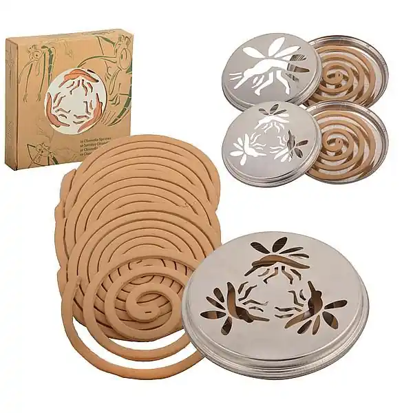 Citronella Spiraal in Metalen Houder Populair