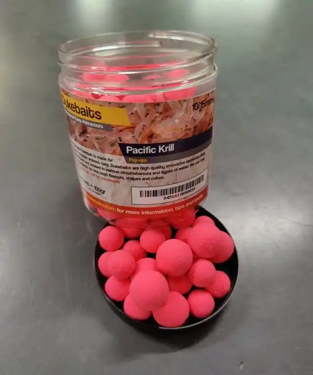 Exclusieve Aanbieding DukeBaits Pop Ups Pacific Krill 10 & 15m