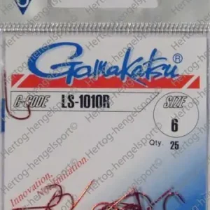 Gamakatsu 1010R Rood 14 Laatste Versie