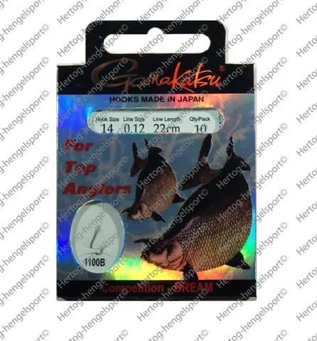 Must-Have Gamakatsu 1100B Bream 14/12