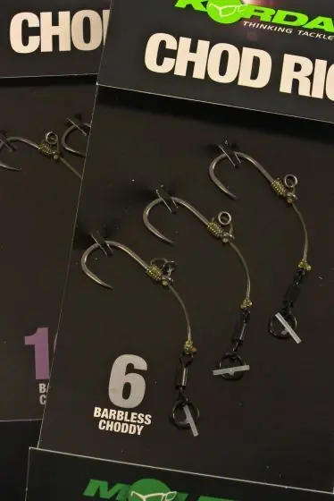 Favoriet Korda Carp Rig Chod Long 6 Barbless
